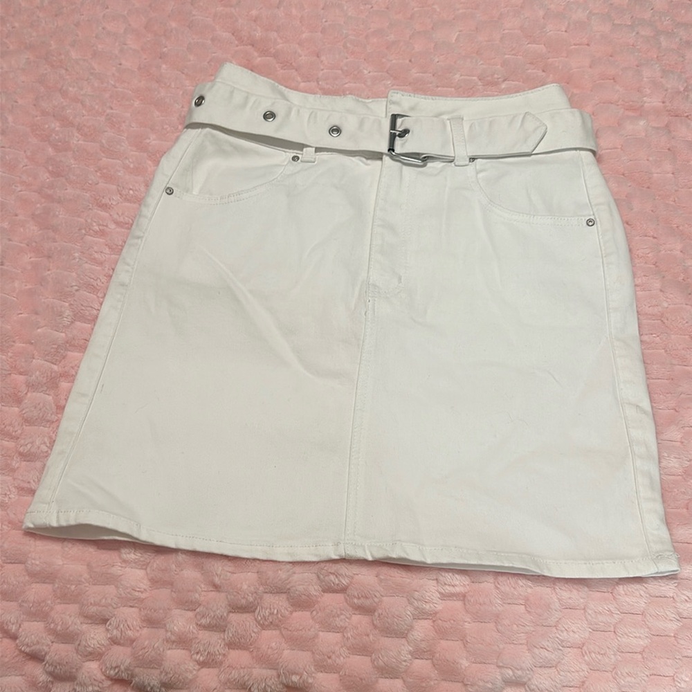 Refuge denim skirt
